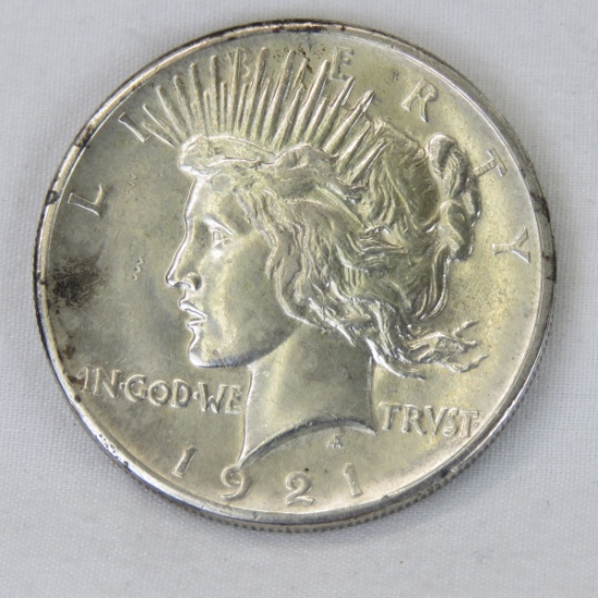 1921 Peace Silver Dollar Key Date