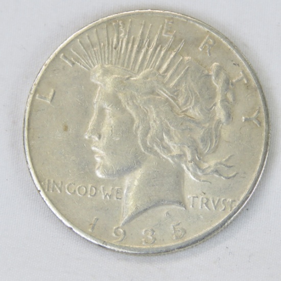 1935 S Peace Silver Dollar