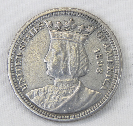1893 Isabella Commemorative Quarter