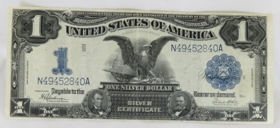 1899 $1 Black Eagle Silver Certificate