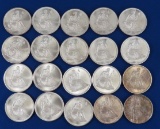 20 Seated Liberty Style 1 ozt Silver Rounds BU