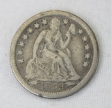 1853 O Seated Liberty Dime