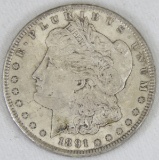 1891 S Morgan Silver Dollar
