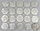 20 BU 1885 O Morgan Silver Dollars