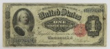 1891 $1 Martha Washington Silver Certificate