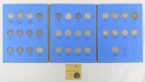 23 Liberty V Nickels in Book & 1866 Shield nickel