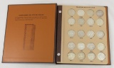 Complete Franklin Silver Half Dollar Book 35 coins