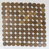 100 Mixed Date Indian Head Cents