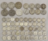 $10 Face Value mixed US Silver Coins, some UNC