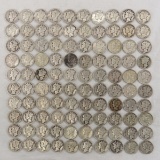 $10 Face Value Silver Mercury Dimes