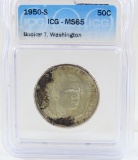1950 S Booker T Washington Half Dollar ICG MS65