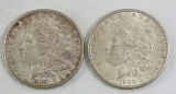 1900 & 1900 S Morgan Silver Dollars