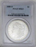 1888 O Morgan Silver Dollar PCGS MS63