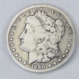 1890 CC Morgan Silver Dollar