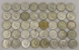40 1965 - 1969 Kennedy Silver Half Dollars
