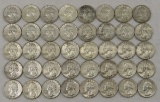 $10 Face Value 1964 Silver Washington Quarters