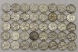 $10 Face Value 1960-63 Silver Washington Quarters