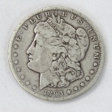 1893 CC Morgan Silver Dollar