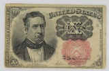 1874 10 Cent Fractional Currency Note
