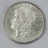 1897 S Morgan Silver Dollar