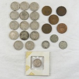 2 Cent, 3 Cent, & 5 Cent US Coins