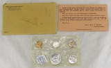 1961 Uncirculated US Mint set in envelope