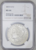1899 O Morgan Silver Dollar NGC MS64