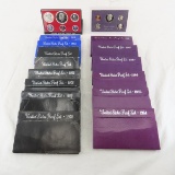 14 1970's & 1980's US Proof Sets