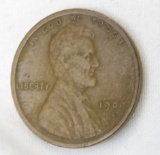 1909 S VDB Lincoln Wheat Cent Key Date
