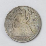 1855 O Seated Liberty Half Dollar