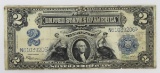 1899 $2 Silver Certificate Large Note