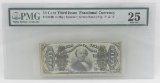 50 Cent 3rd Issue Fractional Currency PMG VF25