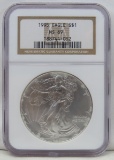1995 American Silver Eagle NGC MS69