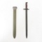 USN MKI 1918 Bayonet with scabbard