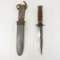 USN MK2 bayonet with sheath