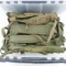 Bin full of US Military backpack straps