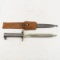Bayonet with sheath & scabbard