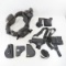 Belt with cloth holster & accessories, holsters
