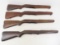 4 M1 Marked Garand Rifle Stocks