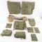 US Military canvas items, canteen on pistol belt