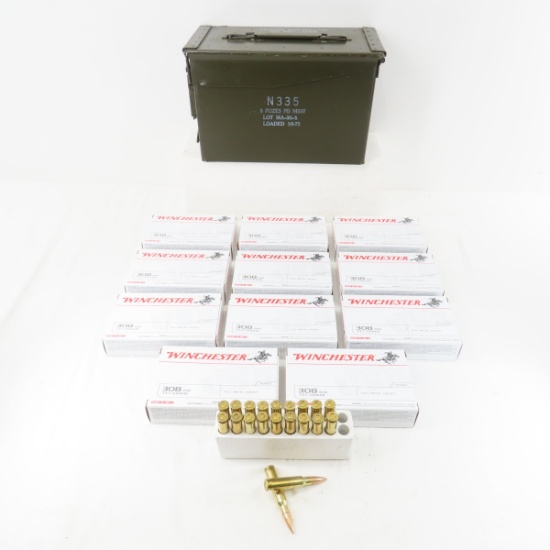 Ammunition 220 rounds Winchester .308 Win