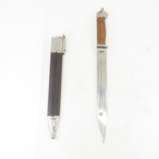 RKV KOBHVN Danish M1889 bayonet with scabbard