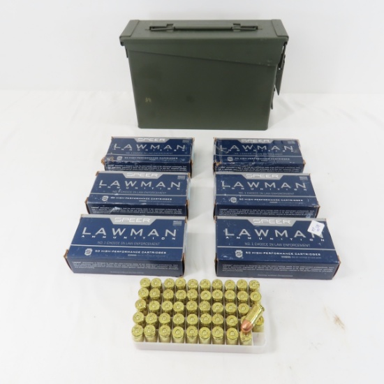 Ammunition 300 rounds Speer Lawman 9mm