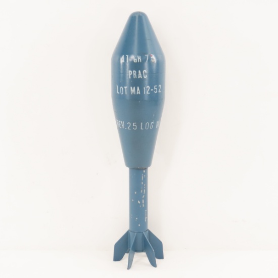Korean war US M29 practice rifle grenade 1952