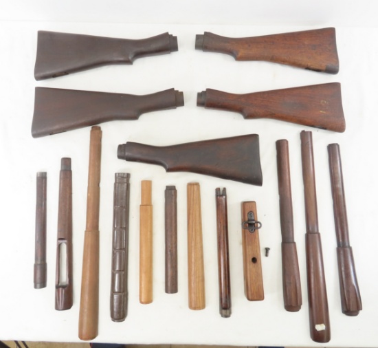 12 Assorted Handguards & 5 Stock Butts