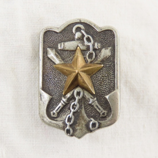 Japanese retired soldiers pin
