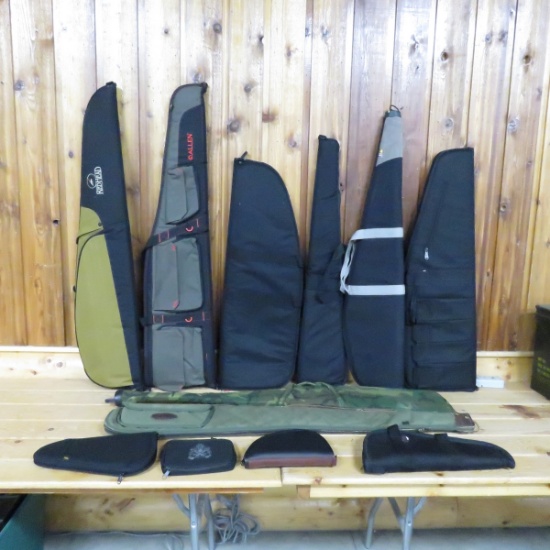 Soft cases for rifles & handguns