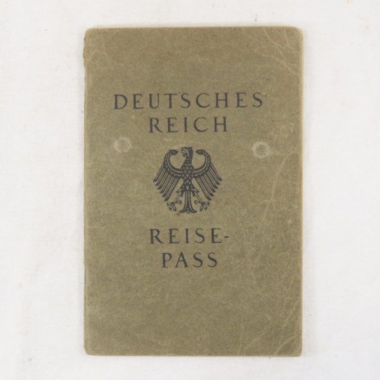 1932 German Deutsches Reich Reise-Pass
