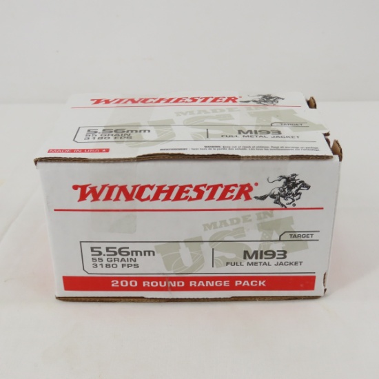 Ammunition 200 round range pack Winchester 5.56mm