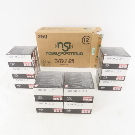 Ammunition 250 rounds NSI 12ga steel shot